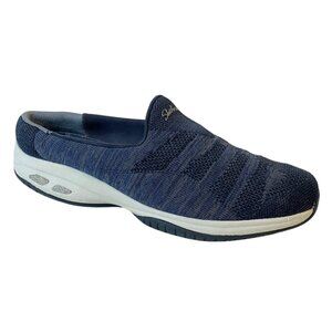 Skechers Women's Commute Time Blue Slip On Relaxed Fit Mules/ Shoes- 44915 - 8.5